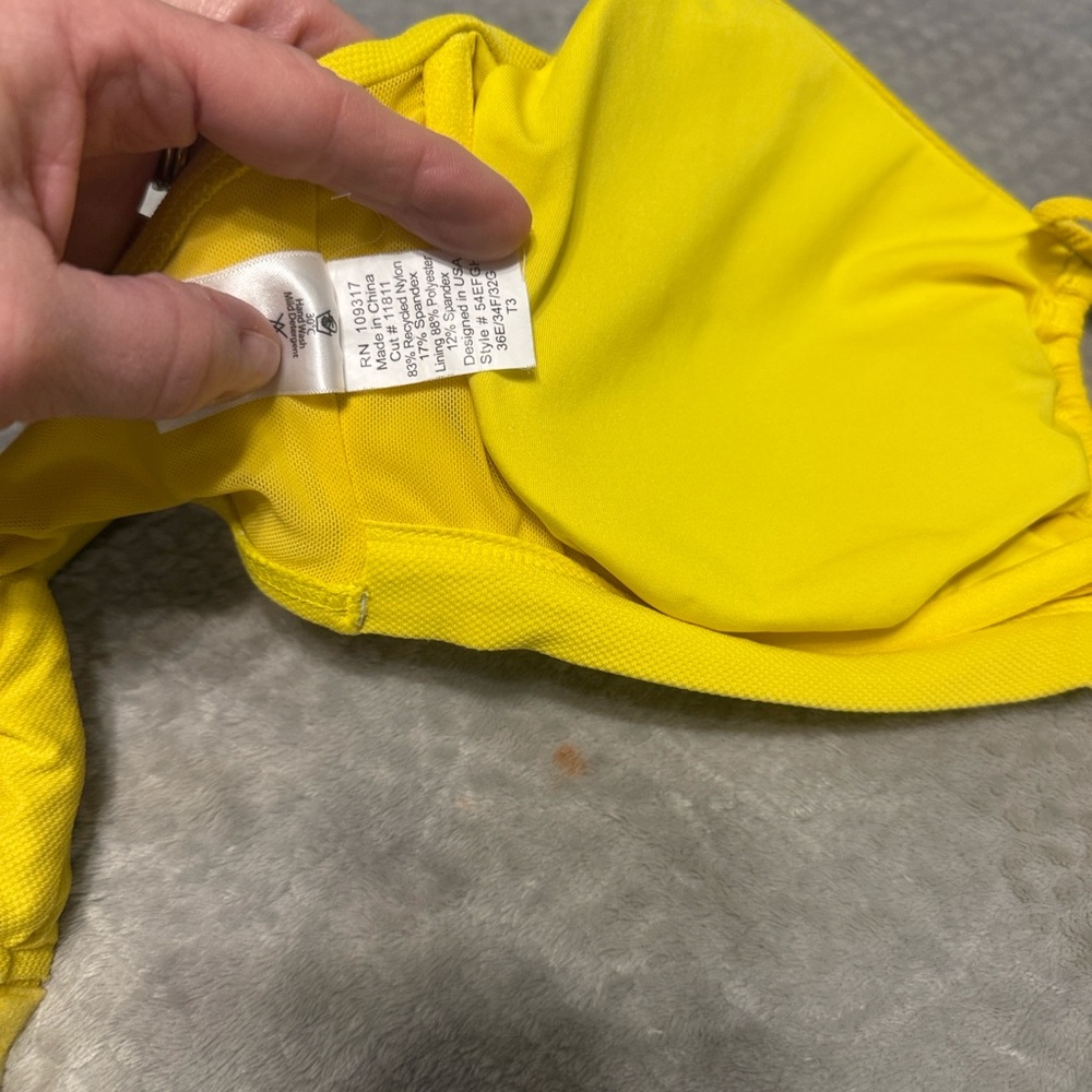 BOGO item Yellow Bikini Set - Picture 3 of 5